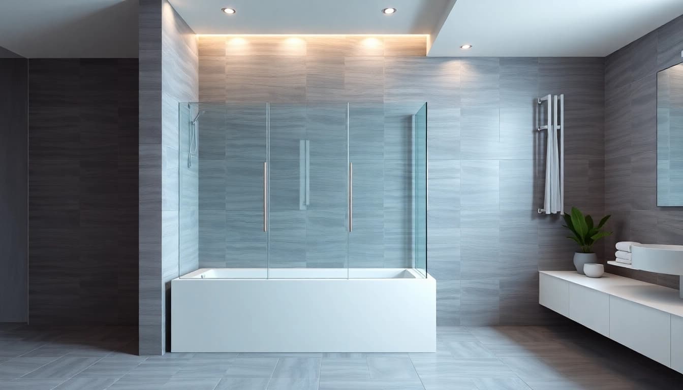 Duschkabine 80x80 in einem modern gestalteten Badezimmer mit eleganten Details.