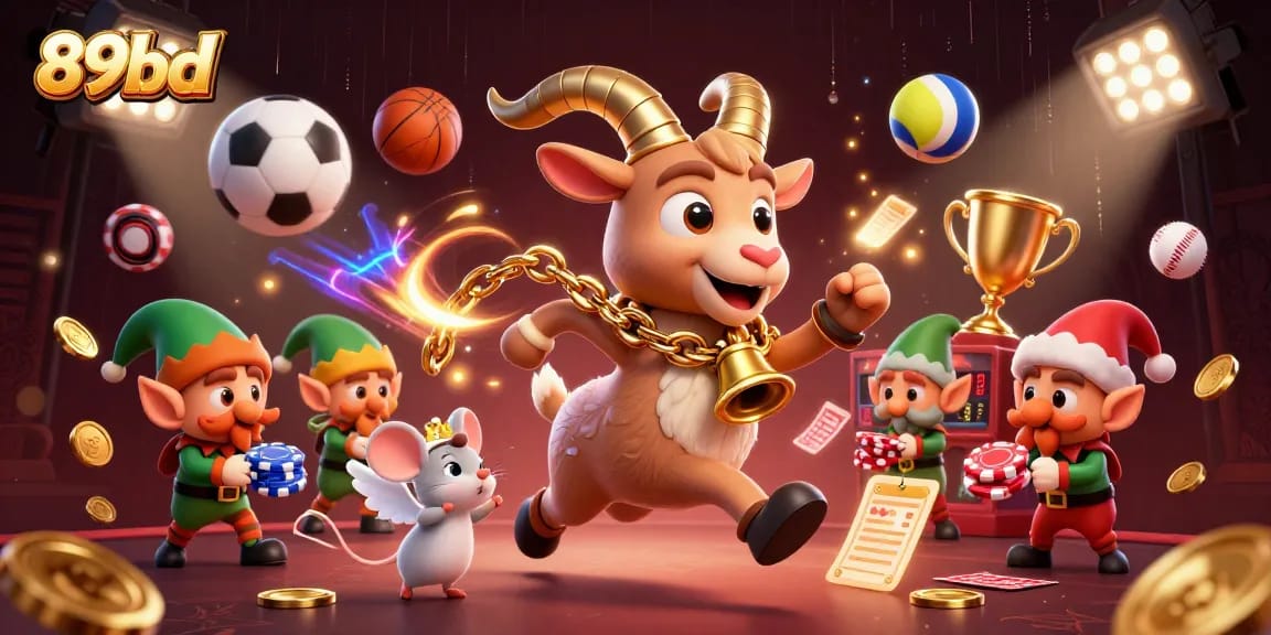 Experience the excitement of 89bd with Krampus and festive casino chaos!