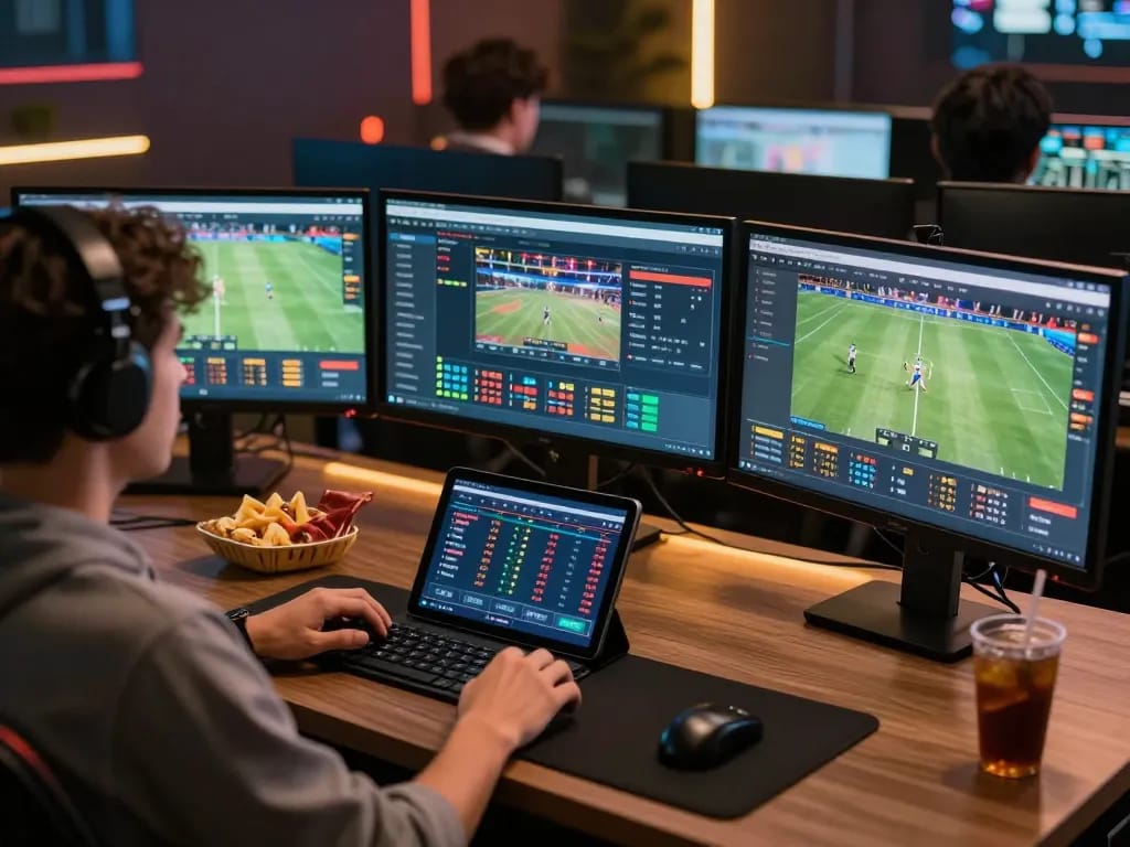 Exciting online sports betting scene showcasing dynamic odds and engaging gameplay at MMOO.