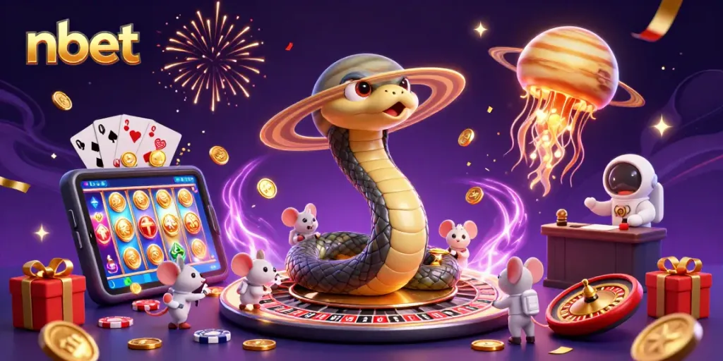 Experience thrilling nbet gaming with vibrant characters and rich casino elements.