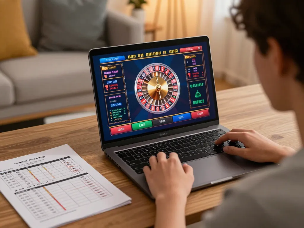 Engage in thrilling online roulette gameplay at https://rr88.navy/ from a cozy home setup.