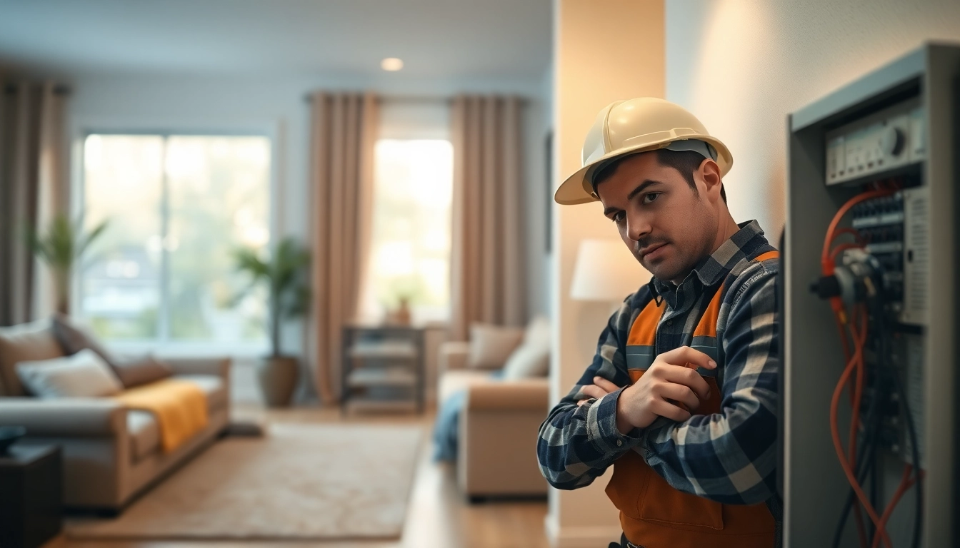 Vancouver electrician diagnosing a residential electrical panel with precision and skill.