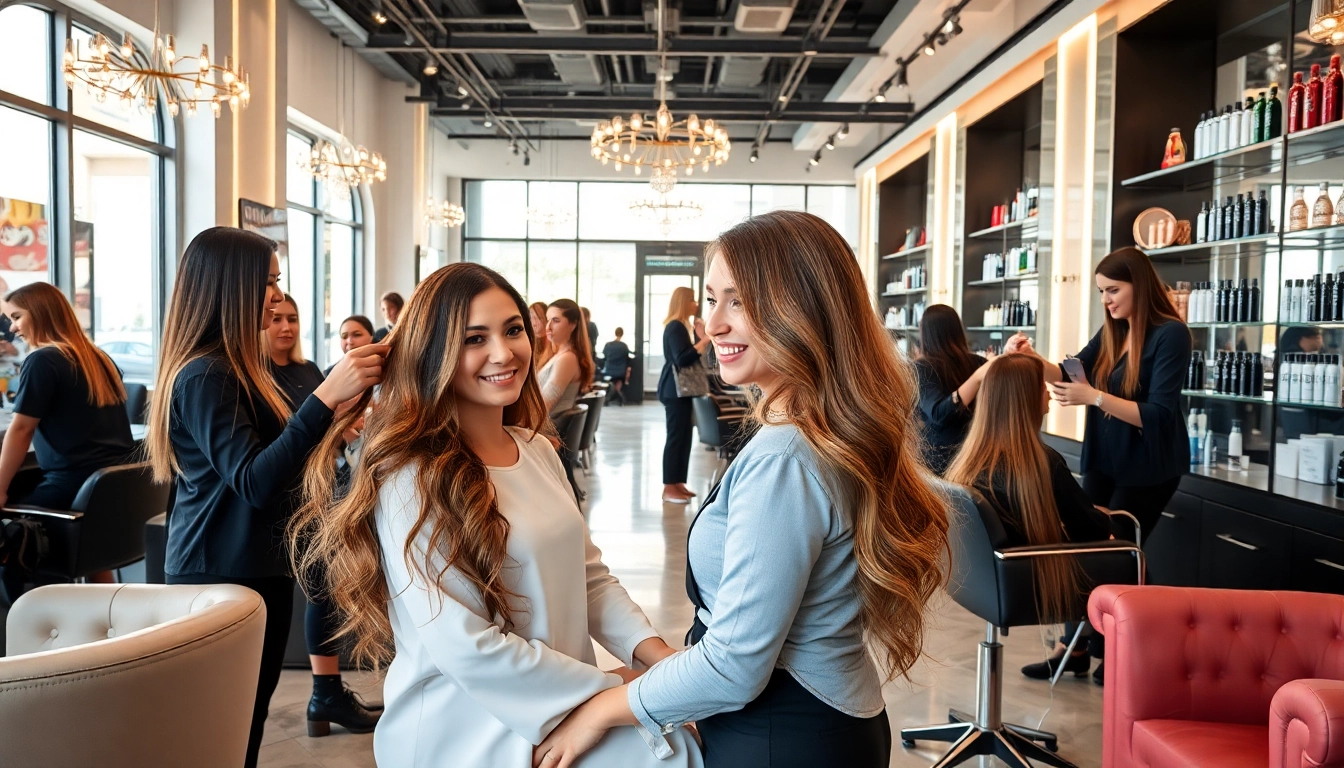 Experience premier hair salon Dubai services with expert stylists in a luxurious atmosphere.