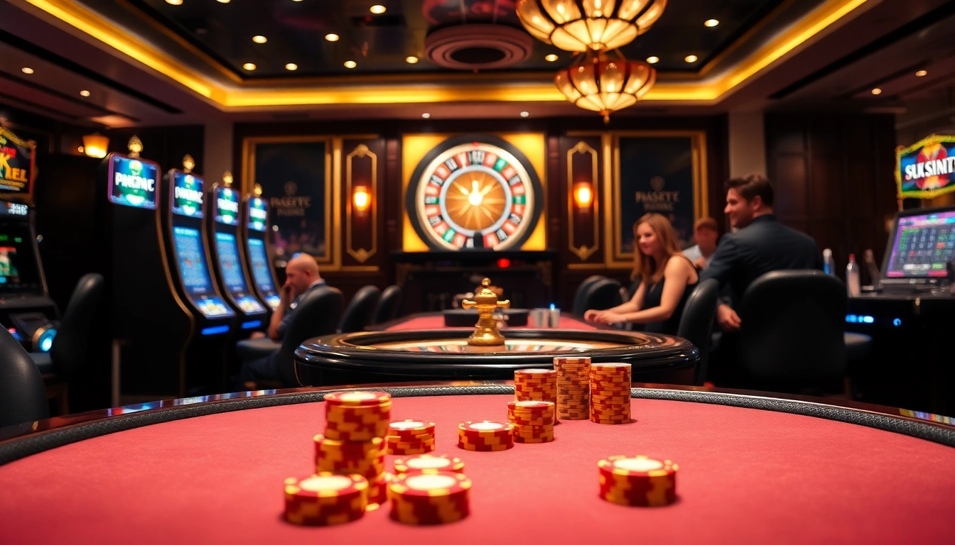 Experience the thrill of online gaming with https://uk88.business/, featuring exciting casino tables and vibrant slot machines.