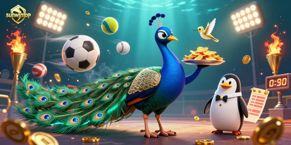 Experience the excitement of gambling at sunwintop with unique gaming visuals of aristocratic characters and sporting elements.